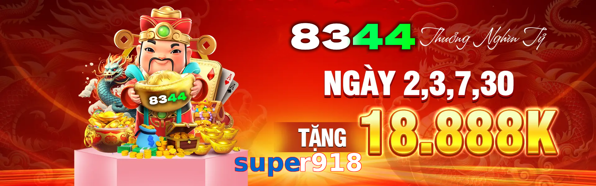 ✅ Đăng nhập nhanh + Thưởng chào mừng! super918